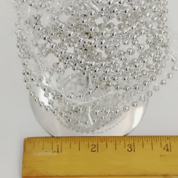 Christmas Tree Beaded Bendable Silver - Picture 14 of 15